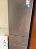 美的（Midea）220L三门冰箱灰色租房家用客厅宿舍小型冰箱三开门三温低耗省电低音运行BCD-220TM 实拍图