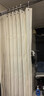 水星家纺浴帘防霉卫生间浴室折叠磁吸隔断帘高档淋浴防水布干湿分离单帘 实拍图
