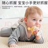 马博士 婴儿牙胶磨牙胶棒小蘑菇宝宝安抚玩具0-1岁防吃手牙咬胶3件套 实拍图