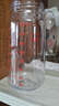 爱得利（evorie）婴儿奶瓶 宽口径双手柄带重力球Tritan奶瓶240ml 灰(6个月+) 实拍图