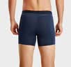 迪卡侬（DECATHLON）防磨内裤男速干低腰紧身弹力透气跑步平角裤四角裤(新老款随机) 黑色+蓝色+橄榄绿【3条装】建议买大一码 2XL 实拍图
