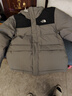 北面羽绒服女户外防风保暖防泼水600蓬鹅绒外套 8ENC JK3 M160 实拍图