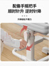 育才儿童学习椅子中小学生写字椅写作业可升降调节家用书桌椅靠背座椅 基础款升降34-44cm 粉色【桌高不足64cm选择】 实拍图