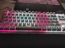 美商海盗船K70 PRO TKL 磁轴电竞键盘 机械键盘 有线键盘 双轨磁轴 无畏契约 三角洲行动 RT快速触发 白色 实拍图