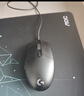 罗技（G）G102第二代游戏鼠标 RGB流光灯效鼠标 轻量化  游戏级8000DPI传感器 黑色 200-8000DPI 实拍图