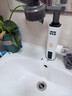奥克斯（AUX）电热水龙头热水器加热水龙头快速热水变频恒温厨房下进水 【大屏数显】电镀银+漏保插头+万向喷头 实拍图