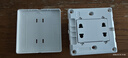 公牛（BULL）开关插座 G12系列 10A四孔插座86型插座面板 G12Z222S 象牙白 实拍图