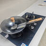 张小泉精铁旋压无涂层全灶具通用炒锅铁锅炒菜锅30cm含锅盖 C30660200 实拍图