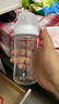 贝亲（Pigeon）玻璃奶瓶宽口径防胀气240ml M号奶嘴 3月+ AA187  实拍图