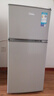 美的（Midea）112升 两门小冰箱灰色双温小冰箱迷你家用宿舍租房灵活摆放节能低音深冷速冻 BCD-112CM 实拍图
