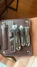 海菲诺指甲刀套装工具指甲剪套装掏挖耳勺防飞溅斜口指甲钳子指甲锉10件 实拍图