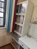 唐辑钢制书柜儿童书架置物架立式收纳柜储物柜一体靠墙柜子2门长60 实拍图