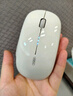 英菲克（INPHIC）M1二代无线蓝牙鼠标可充电办公轻音电量显示便携人体工学三模适用苹果惠普华为笔记本电脑ipad通用 【100%右手选这个+侧翼指托+光面】拿铁杏 实拍图