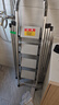 肯泰梯子家用折叠人字梯多功能晾衣架两用铝合金室内楼梯工程梯Q6-YB4 实拍图