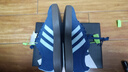 adidas ENTRAP美式校园风运动少年感复古篮球风板鞋男女阿迪达斯 白色/浅蓝/灰色   40.5 实拍图