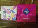 薇尔V感超薄贴合透气防漏日夜组合装70片卫生巾京东自营姨妈巾 实拍图
