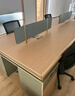 沃霖 E0轻奢办公桌椅现代办公桌办公室办公桌工作台环保高级屏风工位 3.6米六人位+椅子加厚升级款_6 常规 实拍图