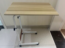 修乐电脑桌懒人床边桌台式家用简约书桌宿舍简易床上小桌子可移动升降 【基础款】白枫木色 实拍图