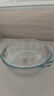 格娜斯双耳透明耐热玻璃碗大号带盖微波炉专用碗汤碗面碗沙拉碗餐具1.5L 实拍图