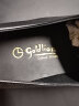 金利来（goldlion）男鞋正装冲孔透气皮鞋舒适德比鞋502740432ADD黑43 实拍图