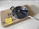 炊大皇 炒锅 304不锈钢炒菜锅煎锅 平底不粘炒锅32cm 可立可视盖不挑灶 实拍图
