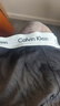Calvin Klein内衣【新年礼物】男士本命年新年红三条装ck低腰棉质防夹臀内裤男 U2664998-太空黑/月光白/椰青灰 3条 XL 实拍图