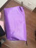 骑行便携收纳包化妆包旅行用品水饺包婴儿推车收纳袋大容量防水 紫色一个装 实拍图