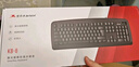 双飞燕（A4TECH） KB-8PS2 键盘 有线键盘 办公键盘 防溅水 PS2接口台式机  黑色 实拍图