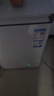 海尔（Haier）100L单温冰柜小型家用小冰柜商用减霜一级能效冷藏冷冻转换深冷冷柜小冰箱BC/BD-100GHW9D国家补贴 实拍图