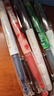 百乐（PILOT）P500金标中性笔0.5签字笔商务直液式走珠笔学生考试刷题水笔高颜值文具套装4黑1红 5支 实拍图