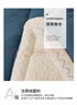 无印良品冬季牛奶绒毛毯被子双面加绒加厚保暖盖毯单人宿舍午睡毯沙发毯子 宾利蓝【高克重 不掉毛 抗静电】 150*200cm【可铺可盖 一毯多用】 实拍图