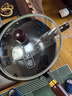 烹帝郭涛大肚锅炒锅铁锅家用炒菜不粘锅电磁炉燃气灶专用老式章丘锅具 镜面大肚锅【玻璃锅盖+锅铲】 26cm 免费开锅【不粘锅不生锈】 实拍图