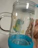 富光 玻璃杯家用儿童牛奶杯子带刻度耐热吸管水杯喝奶杯微波炉可加热 实拍图