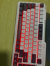 珂芝（KZZI）K75V2三模客制化机械键盘无线蓝牙电竞游戏静音轴体办公82键RGB背光PBT键帽Gasket弥豆紫樱粉轴V3 实拍图