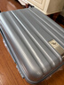 汉客行李箱男拉杆箱女登机箱镇店之宝双层拉链密码箱子旅行箱20英寸灰 实拍图