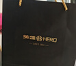 英雄（HERO）钢笔 新年礼物1520绒砂多彩铱金钢笔/特细钢笔/美工笔男女款礼品墨水礼盒紫色 实拍图