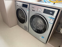 西门子（SIEMENS）iQ300 10+10KG大容量洗烘套装全自动滚筒洗衣机热泵烘干 智能除渍 WG52A108AW+WQ53A2D80W国家补贴 实拍图