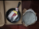 LODGE【美国进口】23CM铸铁煎锅不易粘无涂层牛排煎锅生铁锅L6SK3 实拍图