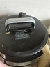 美的（Midea）电压力锅5L家用智能0涂层钢胆大屏操控智能开盖煮双胆电饭煲高压锅适用4-6人MY-E5915G京东年货 实拍图