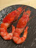 冰凌橙夏 刺身牡丹虾刺身红魔虾原箱进口天然即食甜虾刺身料理高端食材 红魔虾 350g(净重)  4只虾皇款 实拍图