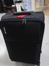 汉客行李箱大容量女牛津布结实耐用拉杆箱男商务旅行箱差旅学生密码箱 黑色升级版 24英寸 /需托运/5-10天中途旅行 实拍图