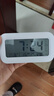 康巴丝（Compas）闹钟夜光聪明灯智能语音报时起床神器自动感光三组闹铃小闹钟儿童学生钟 2139 白色礼物新年礼物 实拍图