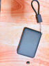 小米（MI）【3C认证】自带线超薄充电宝 5000 22.5W 夜影灰 可上飞机/火车 可充手机平板笔记本耳机 实拍图