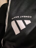 阿迪达斯（adidas）长裤男女秋冬宽松透气直筒裤跑步运动防风休闲裤  黑金 XL 实拍图
