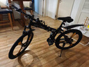 JEEP 吉普山地自行车男女学生成人双减震碟刹越野折叠变速山地-战神 战神-一体轮-炫酷黑 26寸（适合身高1.6~1.80m） 27速顶配版 实拍图