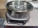 九阳（Joyoung）0涂层IH秒涮电火锅火锅专用锅电锅家用4-8人分体式可拆洗多功能电蒸锅不锈钢电煮锅6L火锅锅GN12 实拍图