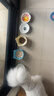 憨憨乐园猫碗陶瓷猫粮双碗斜口狗碗狗盆狗粮宠物幼猫咪吃饭食盆喝水喂食 实拍图