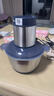 美的（Midea）绞肉机家用京东自营不锈钢电动搅拌绞肉绞菜馅机多功能打肉料理打蒜器一体机2L JC14B 实拍图