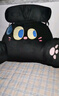 达克鸭床上靠枕床头靠垫软包大靠背垫椅子榻榻米沙发抱枕宿舍护腰枕 流汗大眼猫（亲肤超柔面料） 含枕芯 宽70cm*含头枕高50cm（可拆洗，独立内胆） 实拍图
