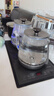 FUNORK全自动上水电热水壶 茶台烧水壶家用办公一体机茶桌茶几嵌入式茶具电茶炉套装 RY-10钛灰色蒸茶款 实拍图
